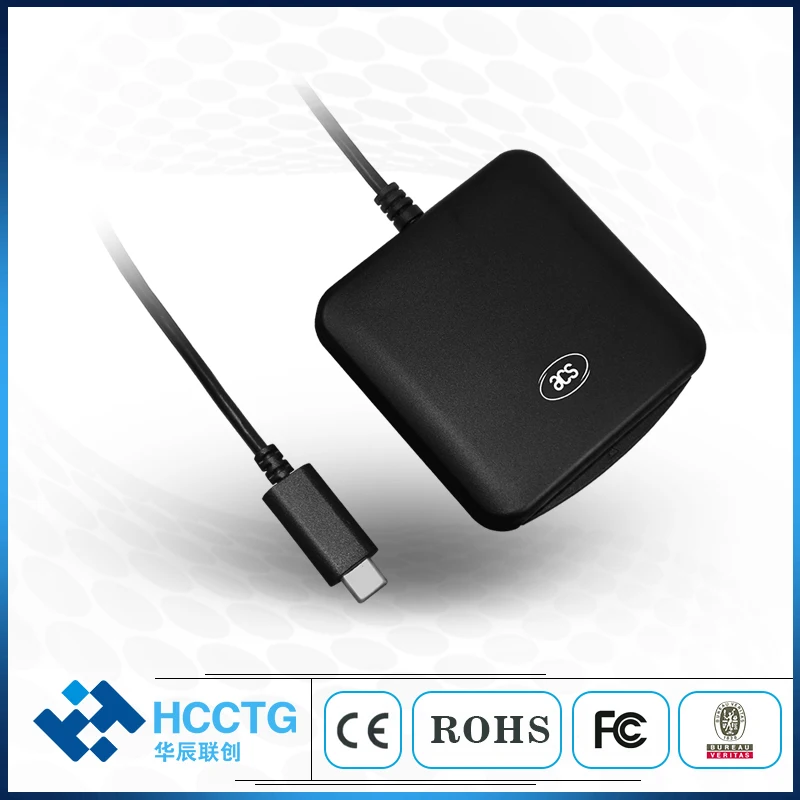 USB Type-C EMV Technical SDK Contact Smart Card Reader for Mobile Tablet ACR39U-UF