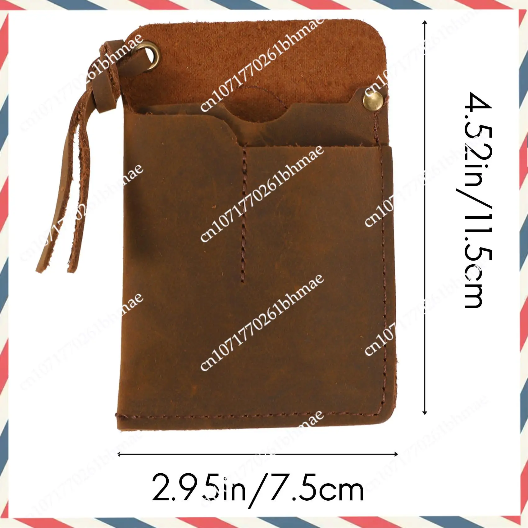 -A21Z Handgefertigter EDC-Organizer, Lederscheide/Organizer, Slip-Tasche für Taschenlampe/Multitool/Messer/Stift