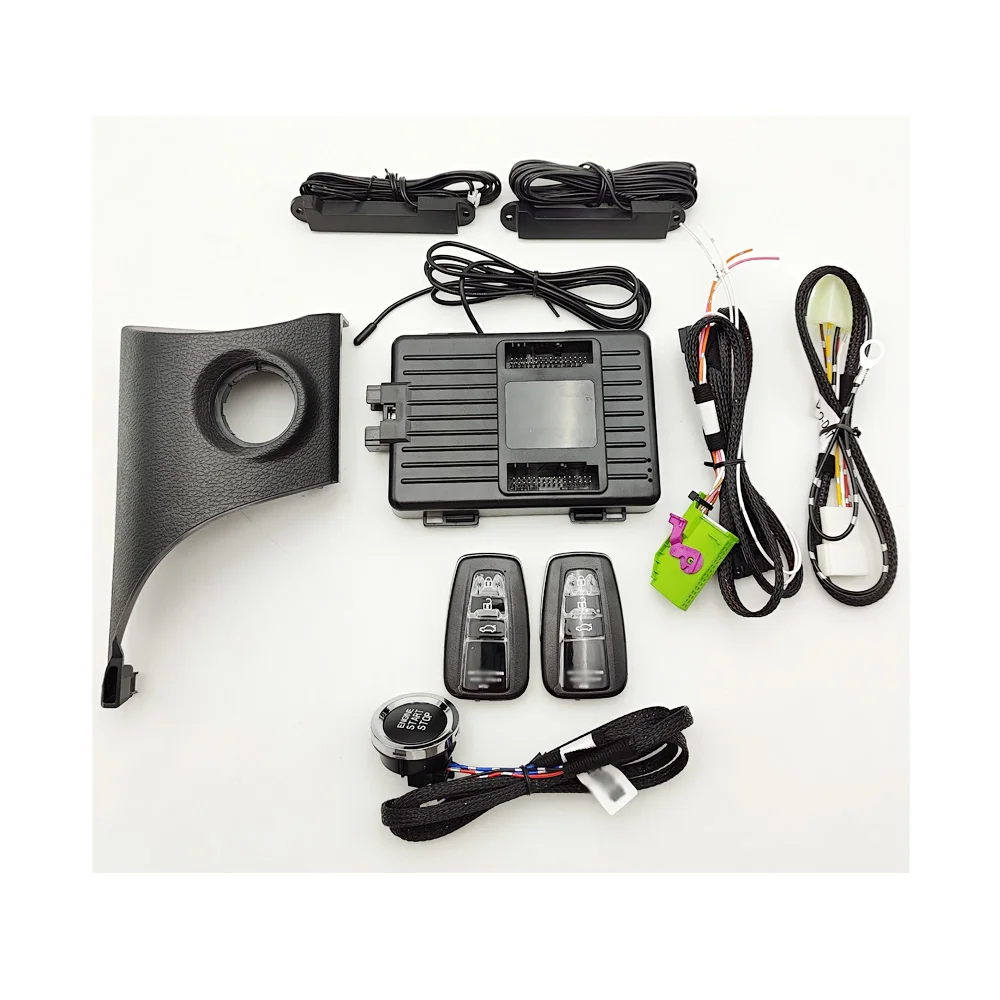 

For Toyota Camry 2018-2023 Car Upgrade Smart Phone APP Engine Push Start Stop Remote Key Starter Keyless GO Black Panel CAN BUS