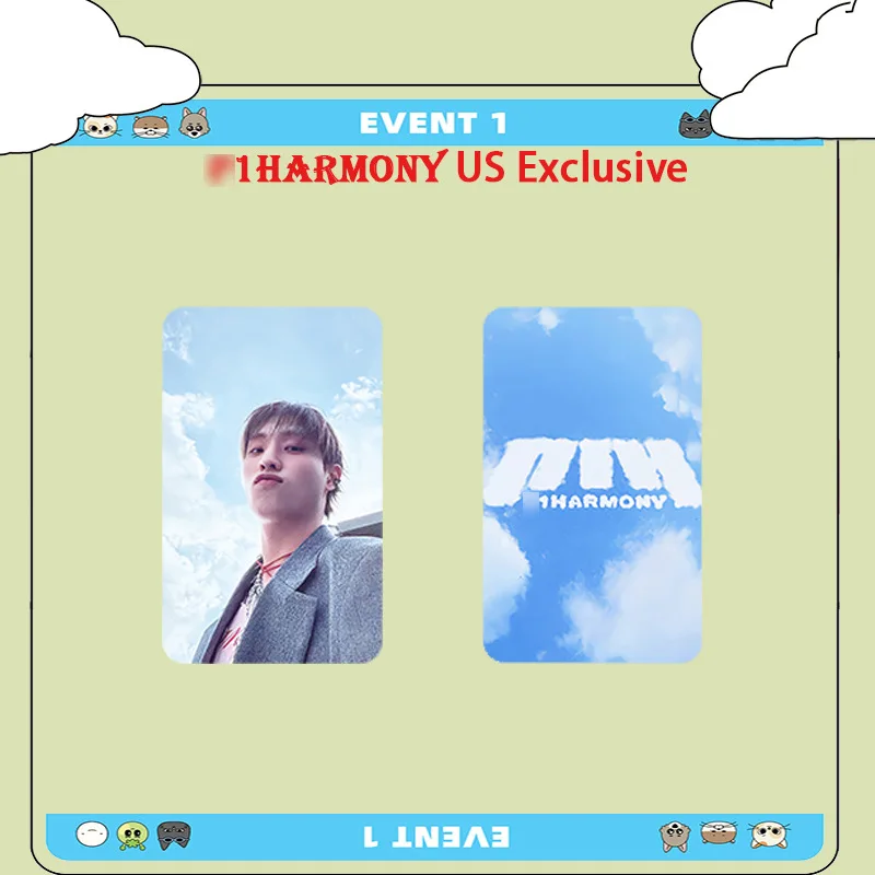 

6Pcs/Set Kpop Idol P1HARMONY New Album DUH! Lomo Cards High Quality Postcards KEEHO THEO JIUNG INTAK SOUL JONGSEOB Fans Gifts