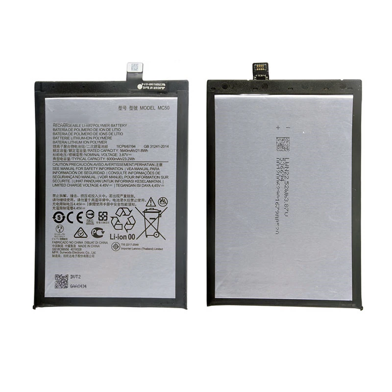 100% oryginalna bateria MC50 6000mAh do baterii telefonu Motorola G9 Power XT2091-4 + narzędzia