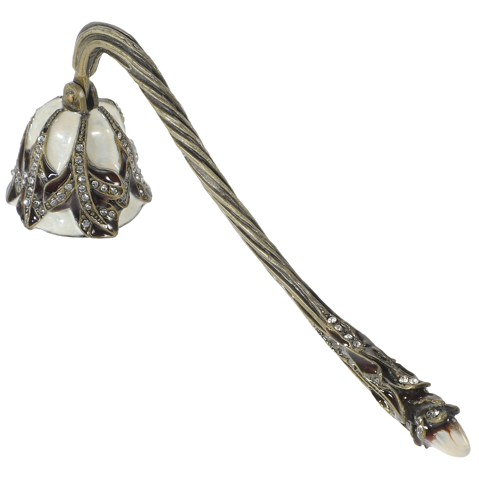 

Retro Extinguisher 16x4 1x6 1cm Metal Alloy Snuffer Safe Reusable Long Handle Aromatherapy Wax Supplies