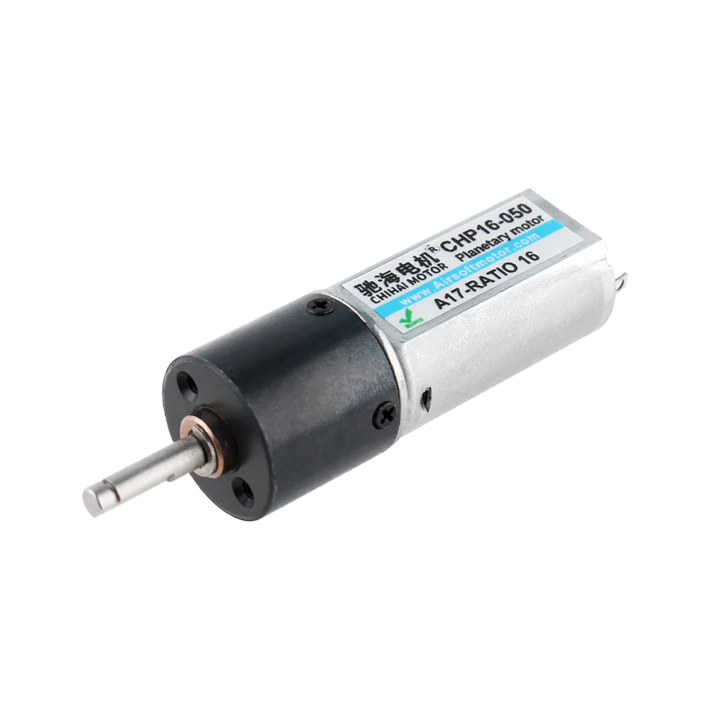 

New ChiHai Motor CHP-16GP-050 16mm High Speed Mini Dc Gear with Planetary Gearbox Motor 12V 24V for Precision Instruments