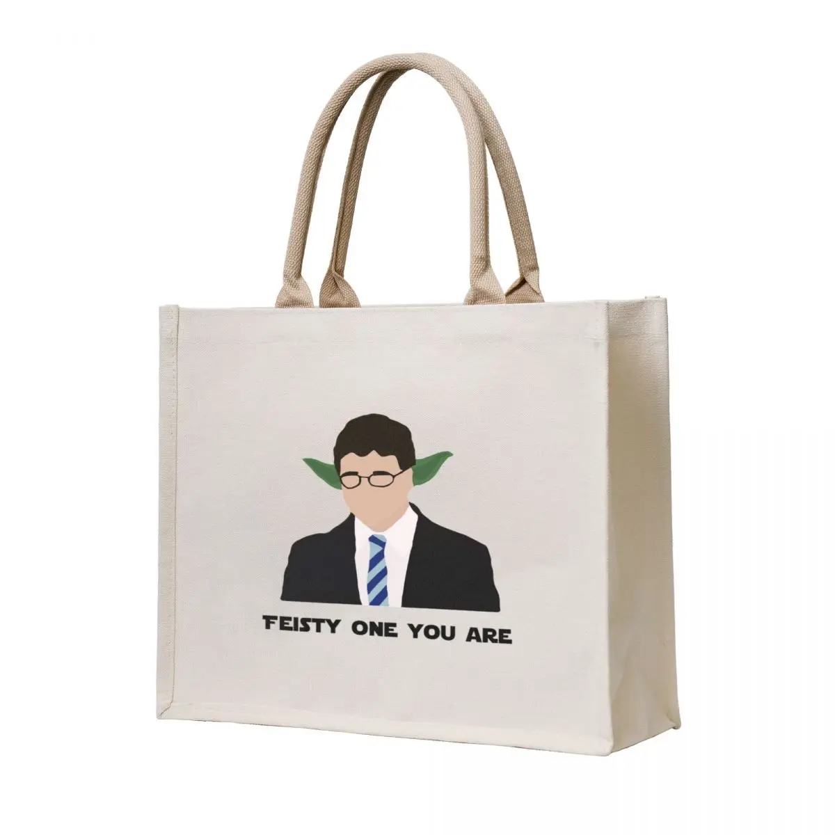 

Feisty One You Are Tote Bag eco bag folding supermarket folding bag tote university Customizable tote