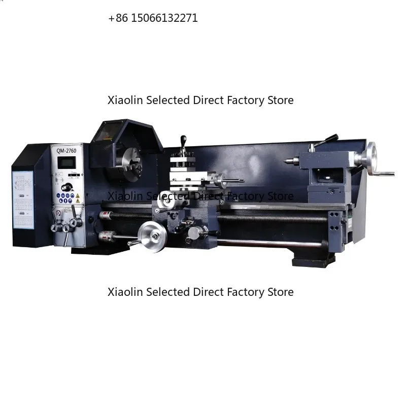 QM-2760 Mini Lathe Machine Metalworking Variable Speed Bench Mini Lathe
