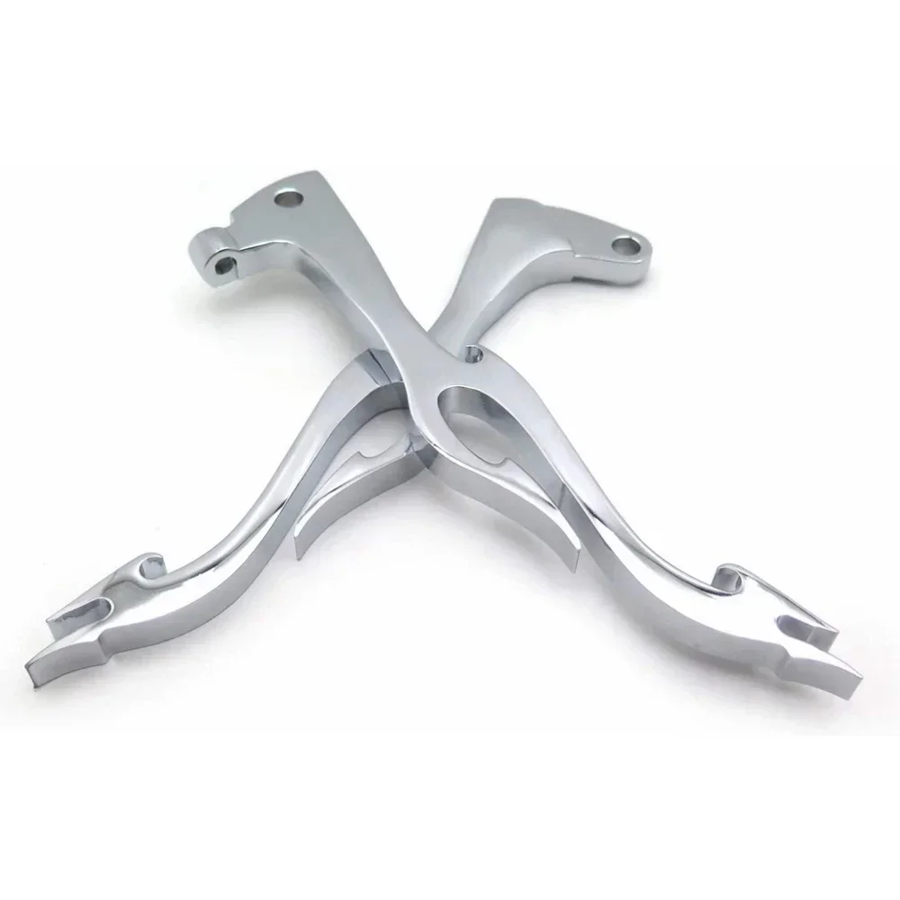 

Motorcycle Parts Brake Clutch Flame Lever For Yamaha 1988-2007 Virago 250，2008-2011 V-Star 250，1987-1999 Virago 535