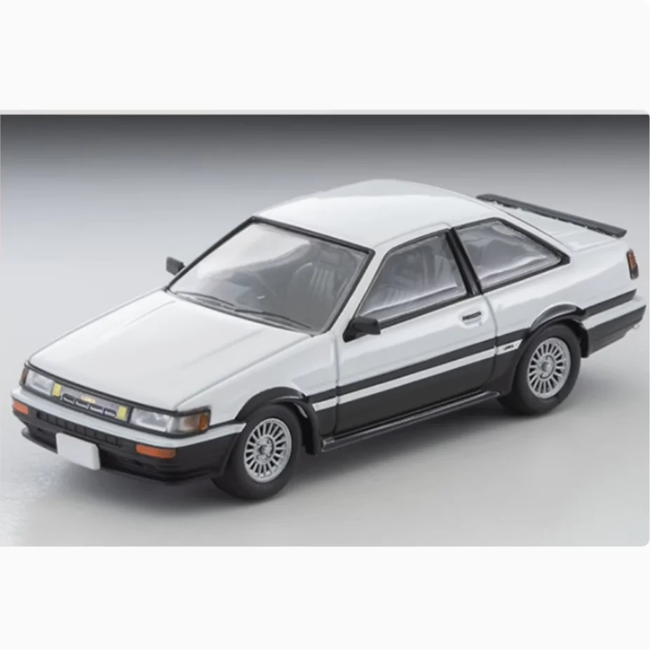 TOMICA TLV 1:64 LV-N304c Toyota Corolla Levin 2-door GT-AP, Alloy static Miniaturized car Tide Play model, boy toy holiday gift.