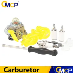 CMCP Carburetor For Homelite Ryobi UT-09521 Zama C1U-H46A C1U-H60 26cc 30cc UT-09510 Zama OEM 120900026 String Trimmer Engine