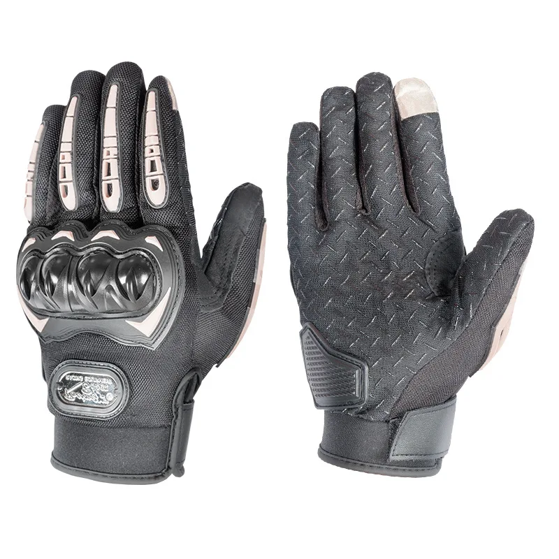 

Summer Breathable Full Finger Motorcycle Gloves Non-slip Wear-resistant Motocross Racing Gloves Touch Screen Moto Biker Gloves