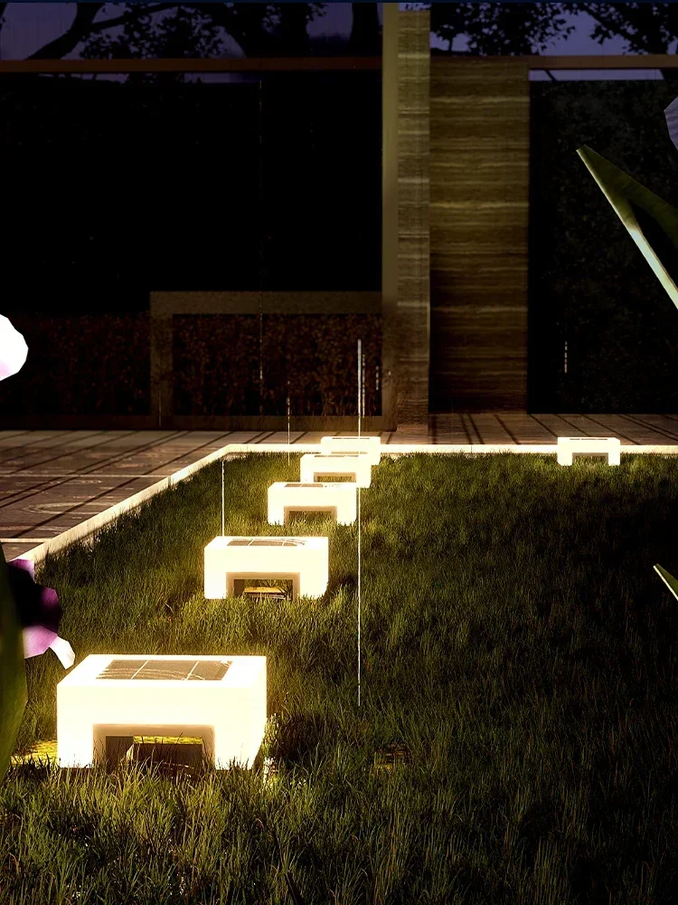 BBD Durable LED Solar Garden Lights for Landscape Lighting with High Brightness and Waterproof and Dustproof Function