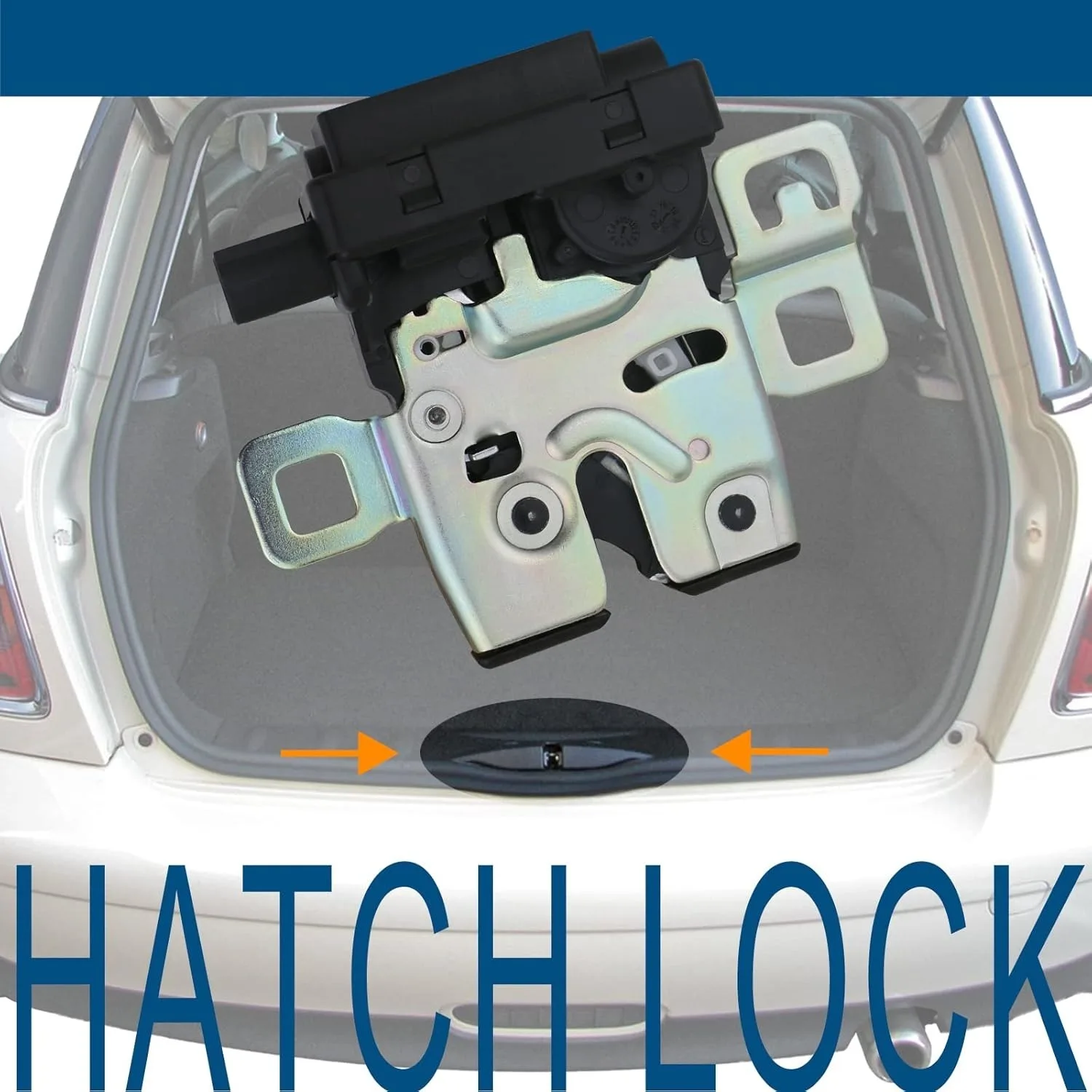 Car Auto OE# 51242754528 Hatch Lock Trunk Latch Compatible with 2002-2015 Mini Cooper R50 R53 R56 R59