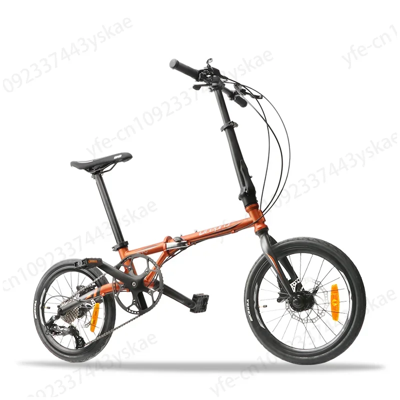 factory price hot sale LP litepro 1609 16inch Folding Bike Mini Modification 9 Speed Bicycle Vehicle Oil Disc Brake 305