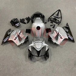 Motorcycle Fairing Kit Fit For VFR800 VFR 800 VTEC 2002-2012 Bodywork Set High Quality Abs Injection Silver Repsol