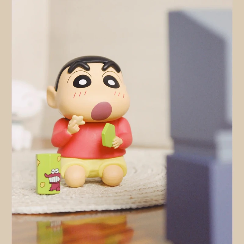 New Crayon Shin Chan Blind Box Series Handmade Daily Series Blind Box Car Desktop Doll Ornament Gift Cute Decorations Cute Toys