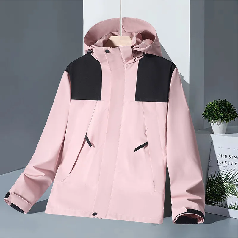 2024 Fashion Hiking Men Women Jackets Windproof Waterproof Camping Running Thin Outdoor Unisex Coats Windbreaker Couple Korean