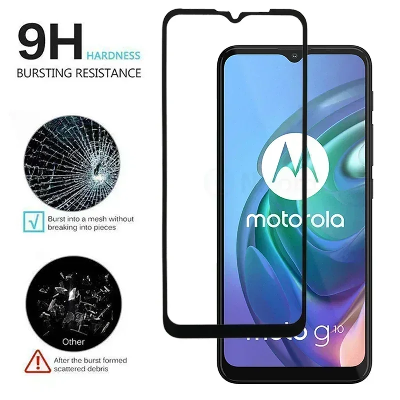 Tempered Protective Glass For Motorola Moto G10 G30 G50 G9 Plus Play Moto One Vision Action Hyper E7Plus E 2020 Screen Protector