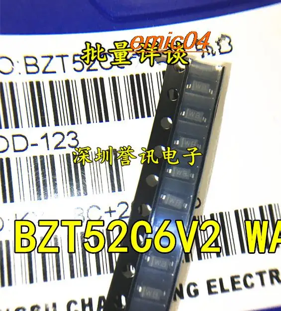 Original Stock  BZT52C27 27V SOD123 1206 WP 100=6