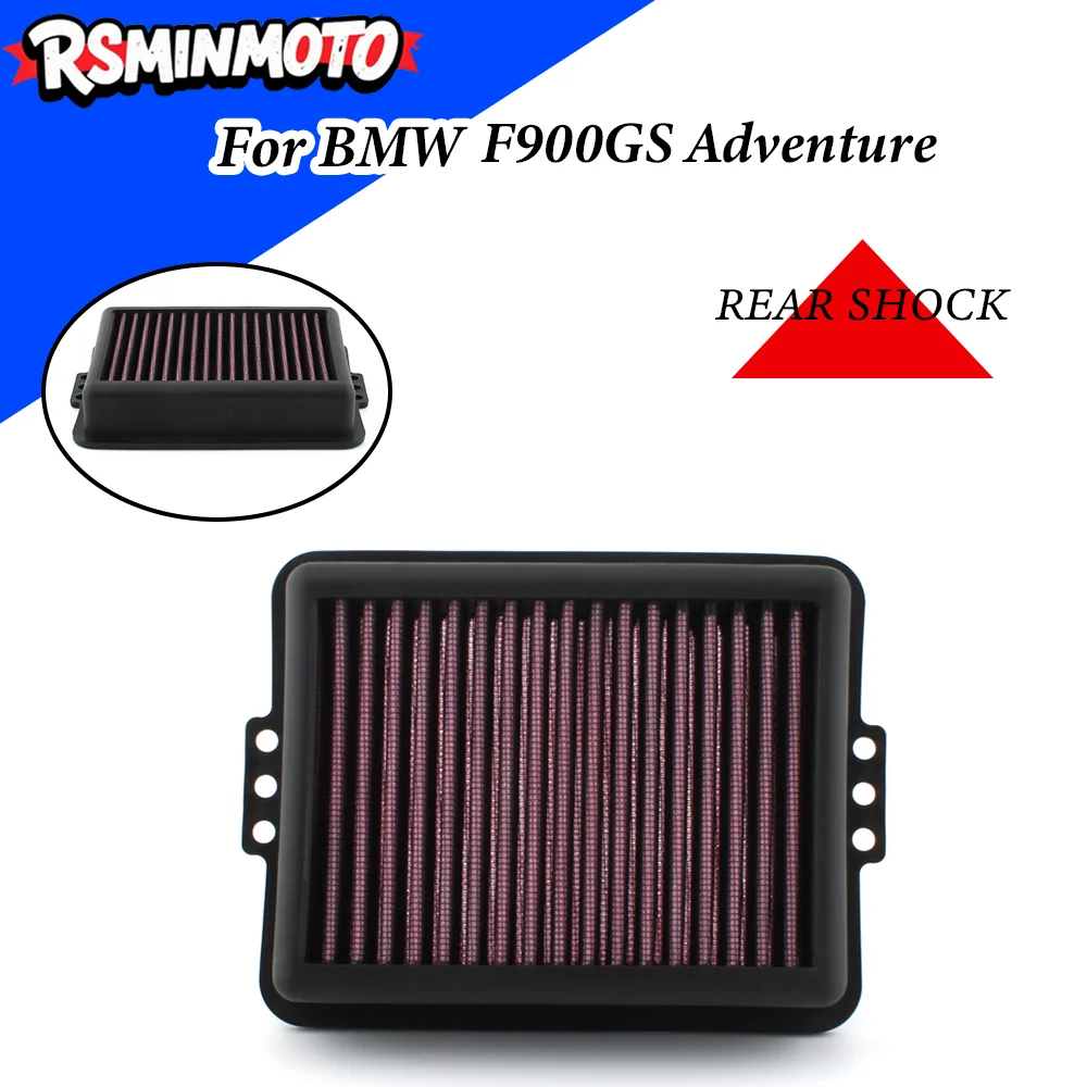 لسيارات BMW F850GS F800GS F750GS Adventure F900GS F900XR F900R F900 SE فلتر مدخل الهواء استبدال تدفق عالي