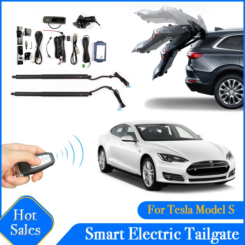 Car Power Trunk Opening Electric Suction Tailgate Intelligent Tail Gate Lift Strut For Tesla Model S 2012~2024 Special