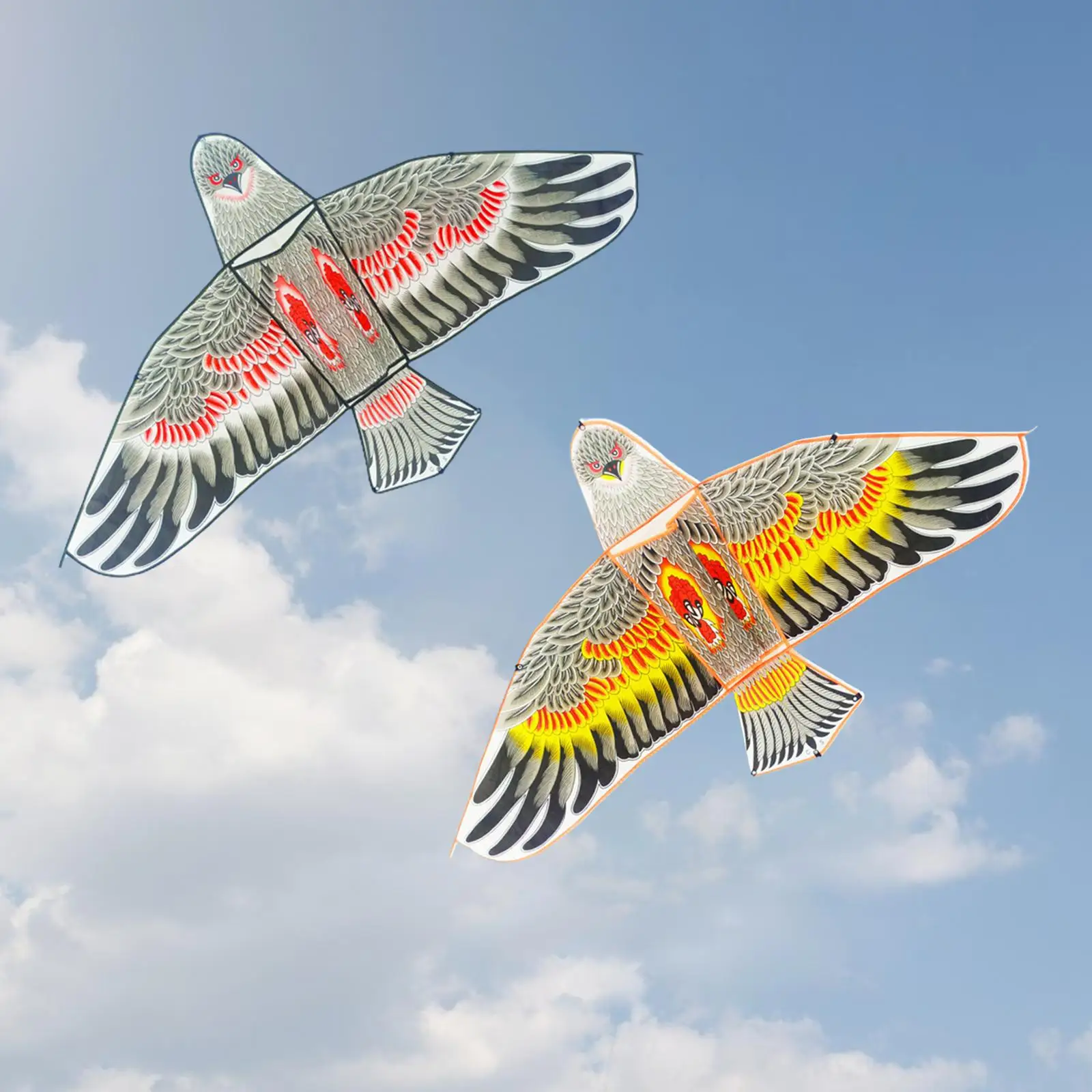 Eagle Kite Bird Deterrent Large Kite Sport Kite Birthday Gift Single Line Kite for Park Travel Adults Kids Beach Trip Outside