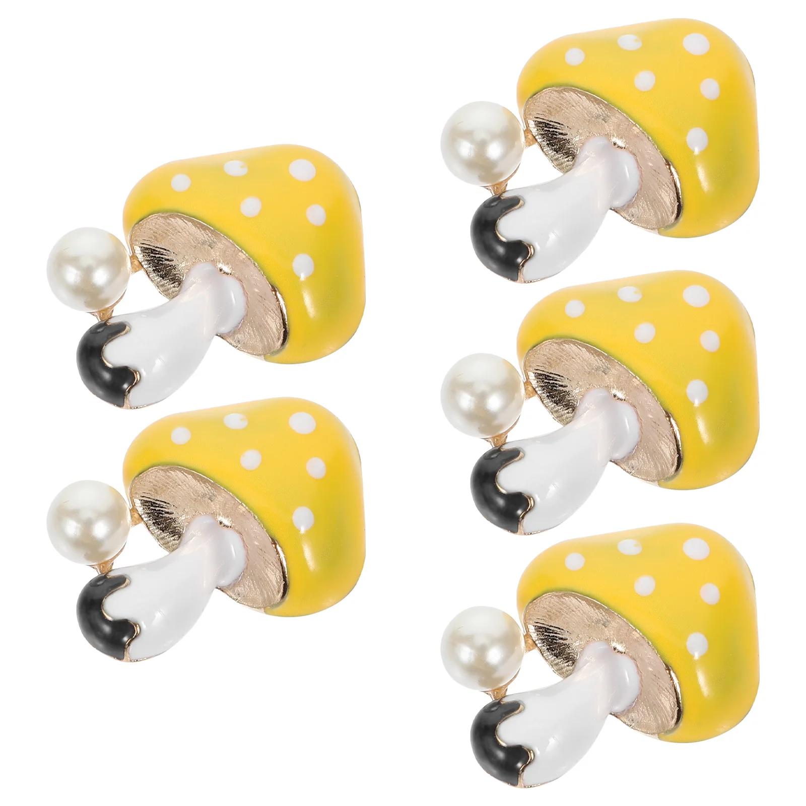 

5Pcs Car Air Freshener Vent Clip Mushroom Charm for Car Cute Auto Vent Ornament Interior Accessories Decorative Diffuser DIY