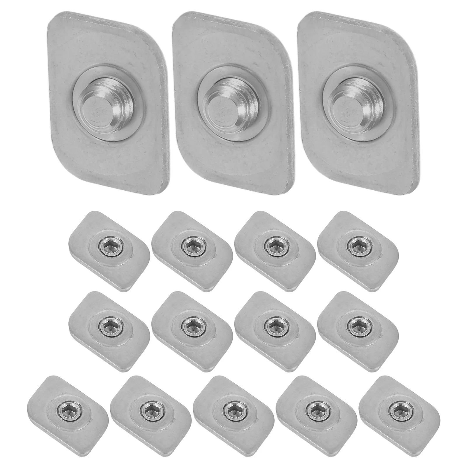 

16Pcs Window Lock Limiter Stainless Steel Security Restrictor Replacement Parts for Home Office Quiet Operation