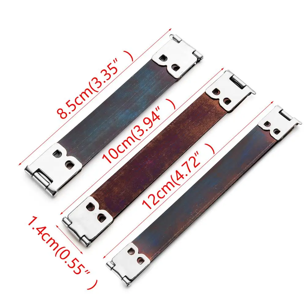 10PCS Metal Internal Flex Purse Frame Lot Kiss Clasp  Snap DIY Bag Accessories  8/10/12cm image 5