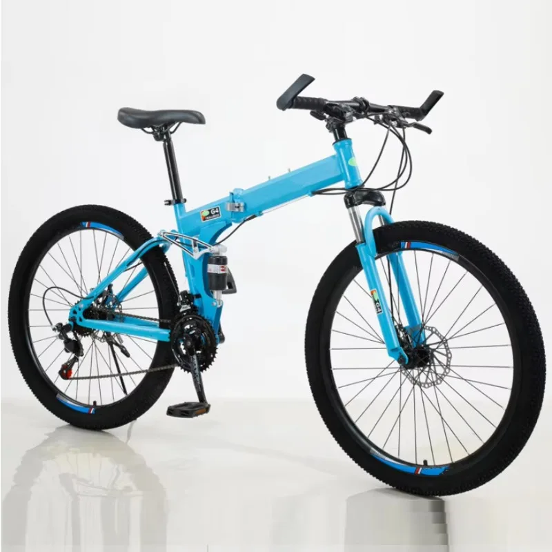 Bicicleta de Montaña de 24 Pulgadas y 21 Velocidades con Frenos de Disco Mecánicos, Cuadro de Acero y Suspensión Delantera para Compradores al por Mayor