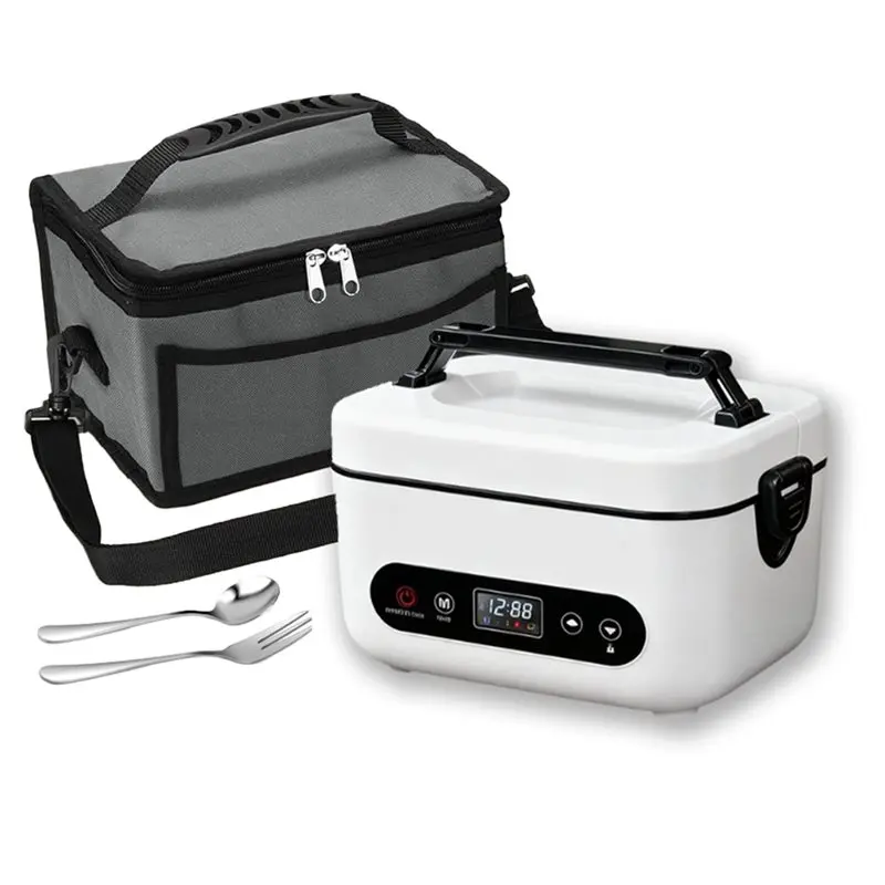 

A83X-1.2L Cordless Electric Lunch Box Heated Lunch Box Electric Lunch Box For Adults White