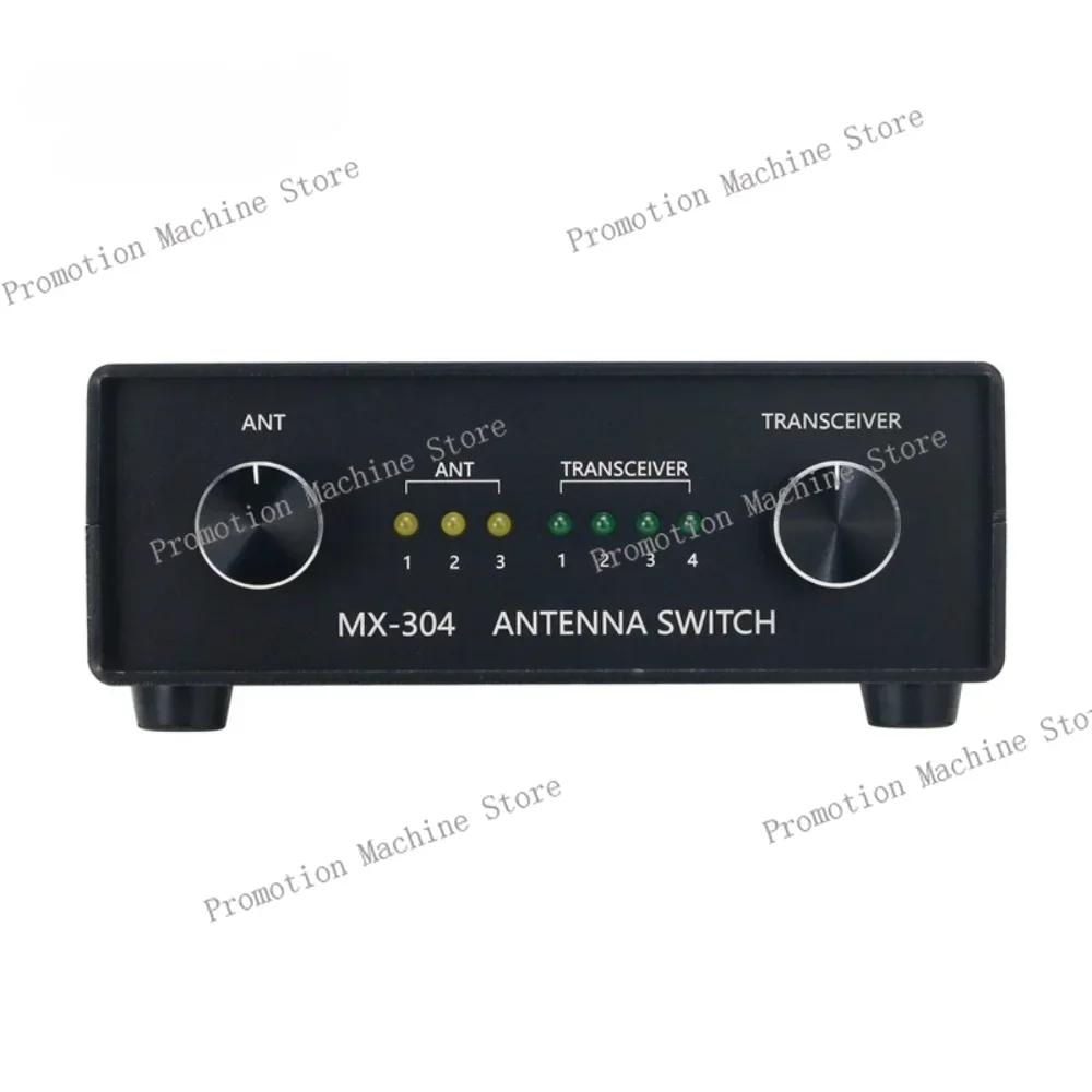 مفتاح هوائي MX-304 3X4 لجهاز الإرسال والاستقبال SDR مع التحكم اليدوي وموصل SO-239