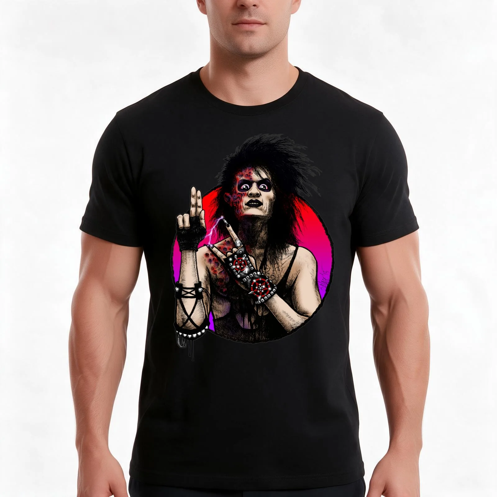 Halloween Saints: Sammi Curr ALTERNATE T-Shirt Summer Casual Cotton Tee Oversized Streetwear Tops Vintage Graphic Print