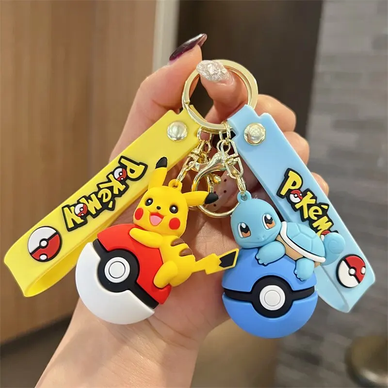 Cute Pokemon Pokeball Keychain, Gift