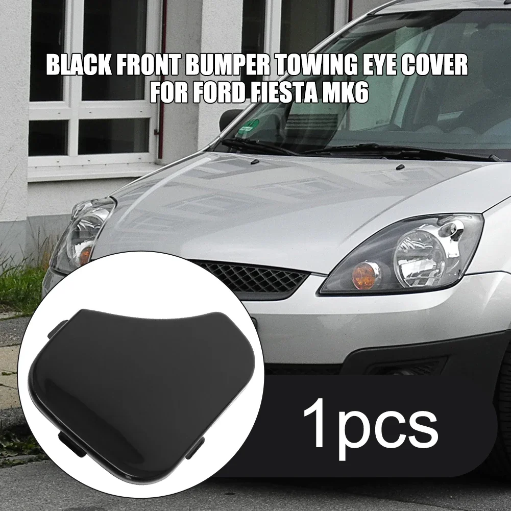 Replacement Front Bumper Tow Hook Cover Cap For Ford Fiesta MK6 2005 To 2008 Compatible Part Number 1375861 OEM Equivalent