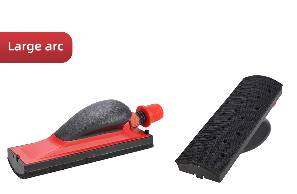 4 in 1 HIFESON 70x198mm Handheld Sanding Block Hand Vacuum Sander 5pcs set Polishing Abrasive Block Manual Grinding Tools
