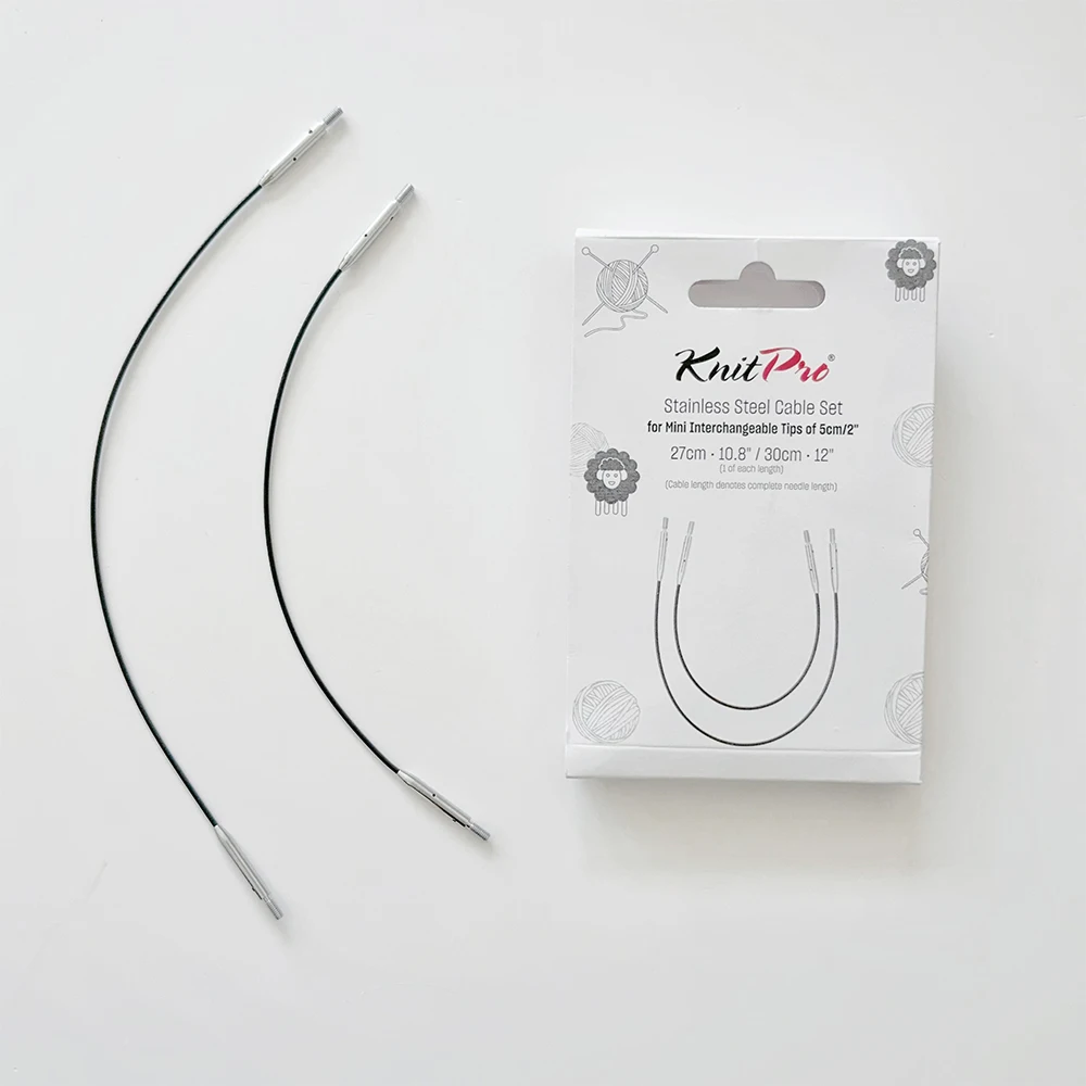 

Мини-набор фиксированных кабелей KnitPro, 2 шт.
