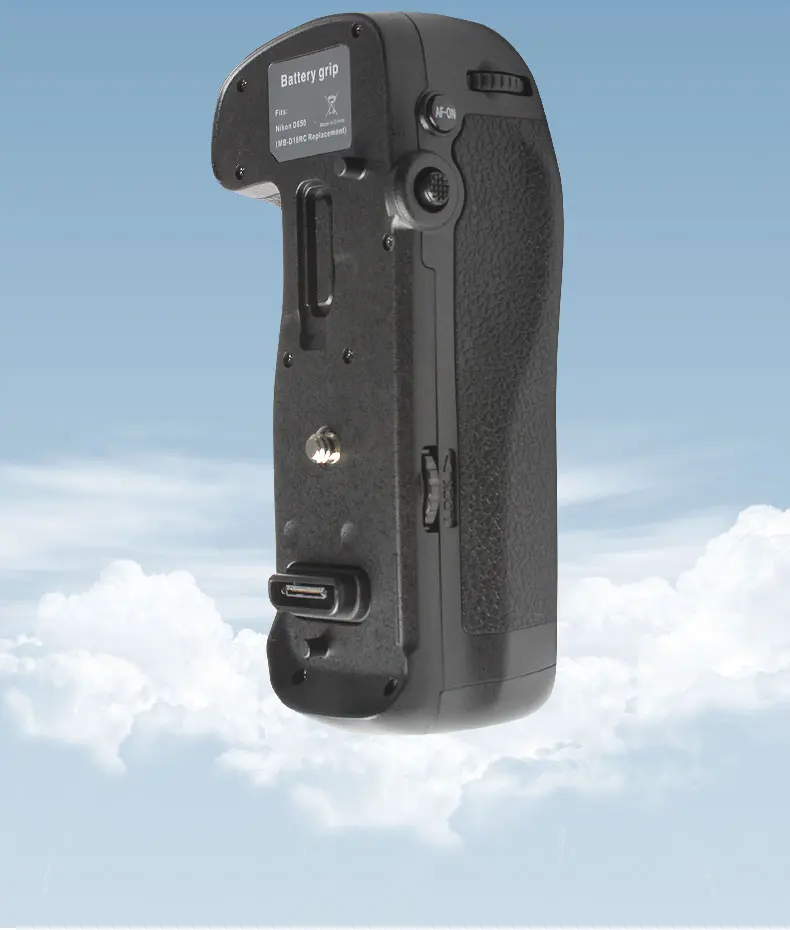 MB-D18 Batteriegriff für Nikon D850, Unterstützung für vertikale Aufnahmen, kompatibel mit EN-EL15, EN-EL15a oder 8 AA-Batterien – Detail 4