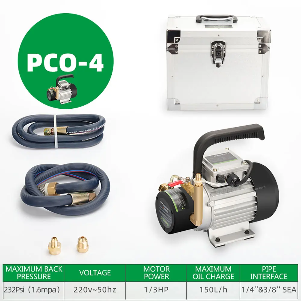 

PCO-4 150L/H Electric fuel pump Cold oil Grease pump Fuel gun one set with hose