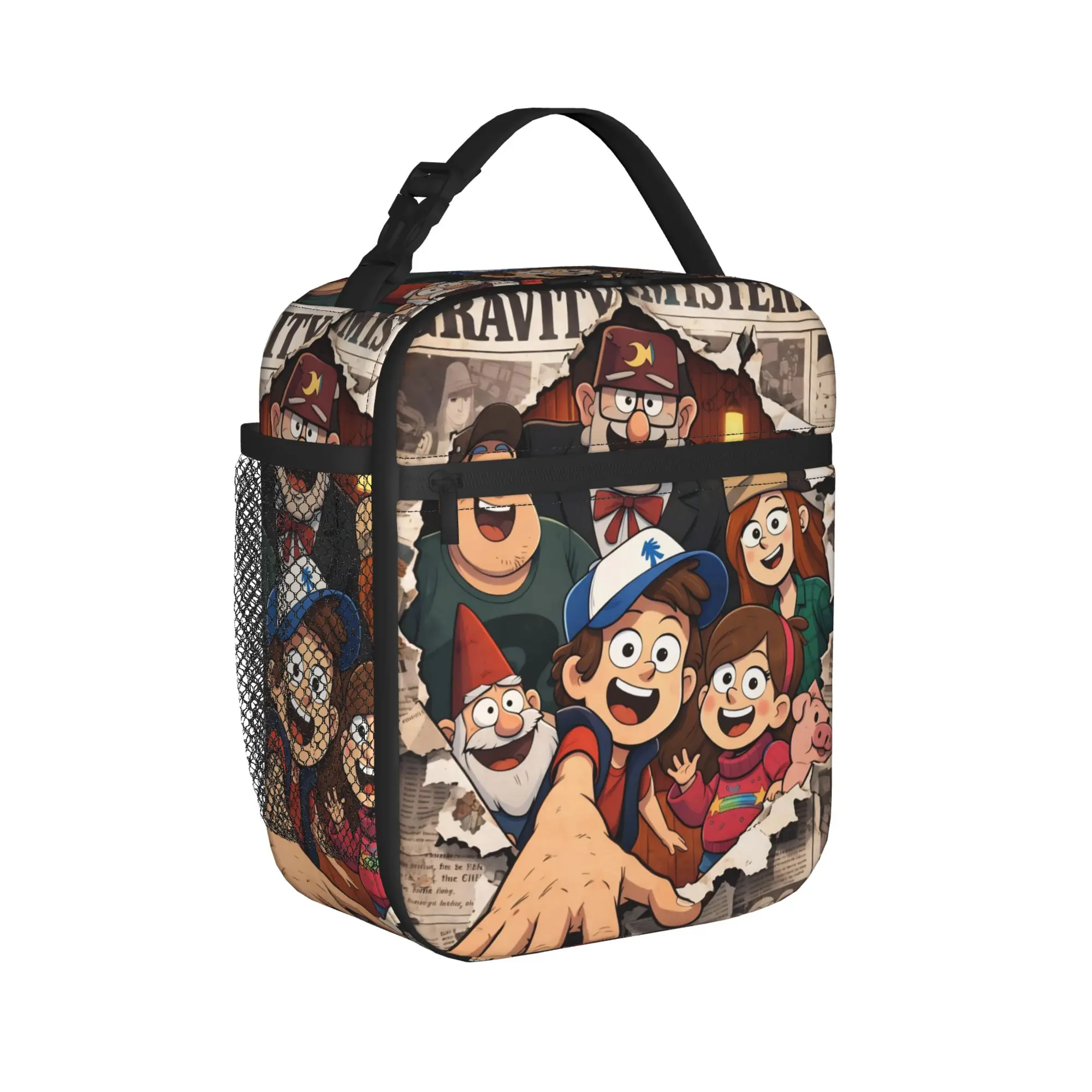Lunch Boxes G-Gravity Falls Accessories  Storage Food Box New Arrival Thermal Cooler Bento Box For Travel