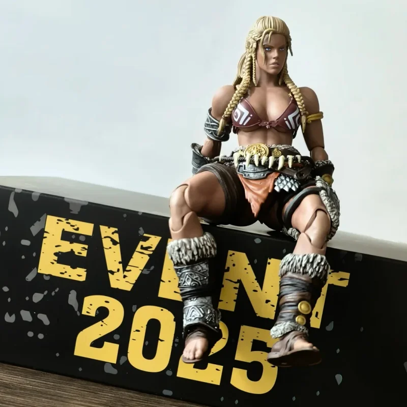 

Original Xesray Combatants Fight For Glory Gold Hildr 1/12th Scale Figure Collectable Pvc Model Kt Female Soldiers Ornament Toy