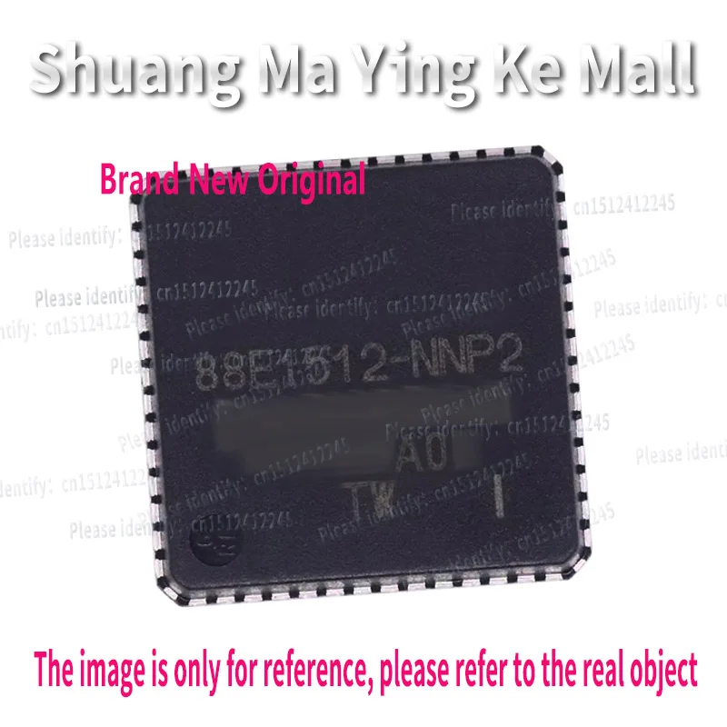 88E1512-A0-NNP2C000 88E1512-A0-NNP2I000 88E1512-NNP2 QFN56, Integrated 10/100/1000Mbps Ethernet Transceiver IC CHIP New Original