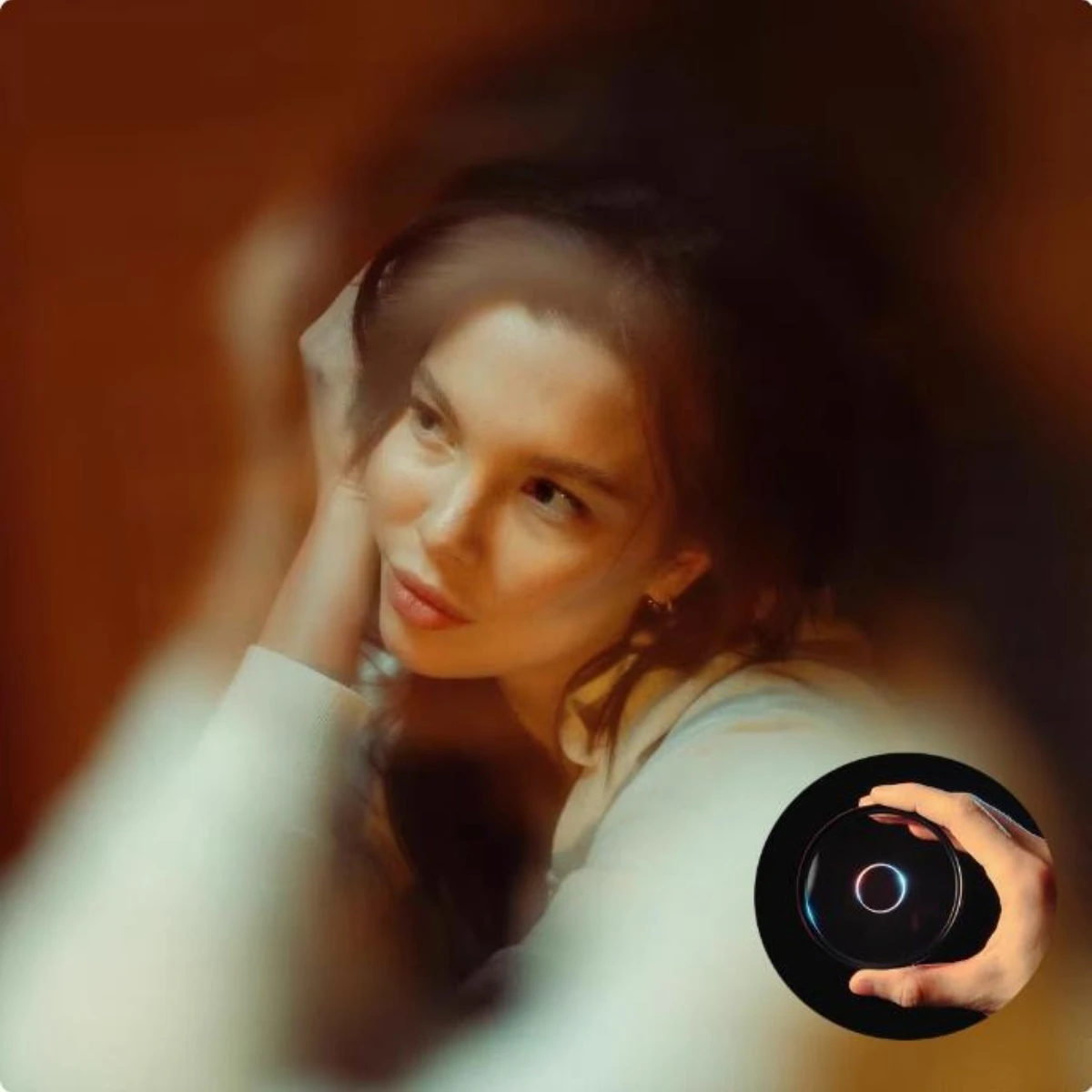 การถ่ายภาพ Prop Blur Edge Hollow Core Center Exposure Effect ตัวกรองเลนส์แก้ว 49/52/55/58 /62/67/72/77/82 มม. อุปกรณ์เสริมสําหรับกล้อง