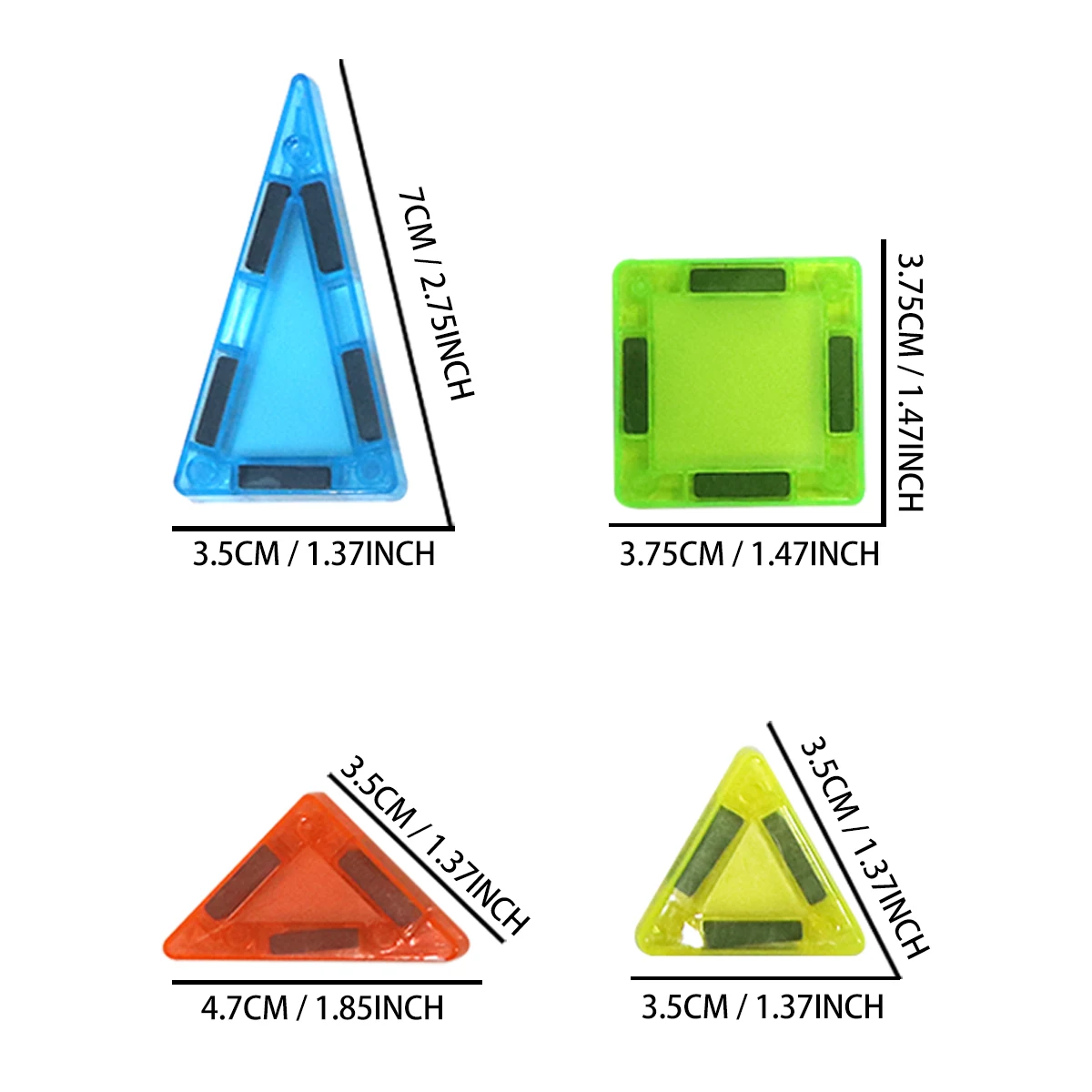 لعبة ألغاز المكعبات المغناطيسية للأطفال، مجموعة إبداعية من الألعاب المغناطيسية #6