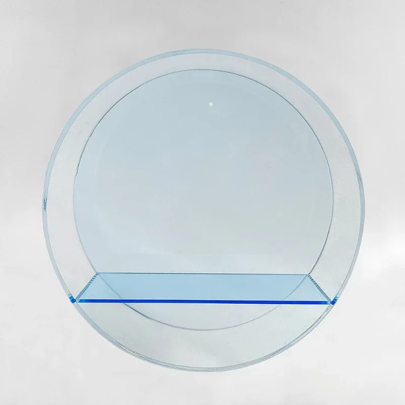Display box ins living room entrance tide play figure storage box round wall hanging transparent acrylic display box