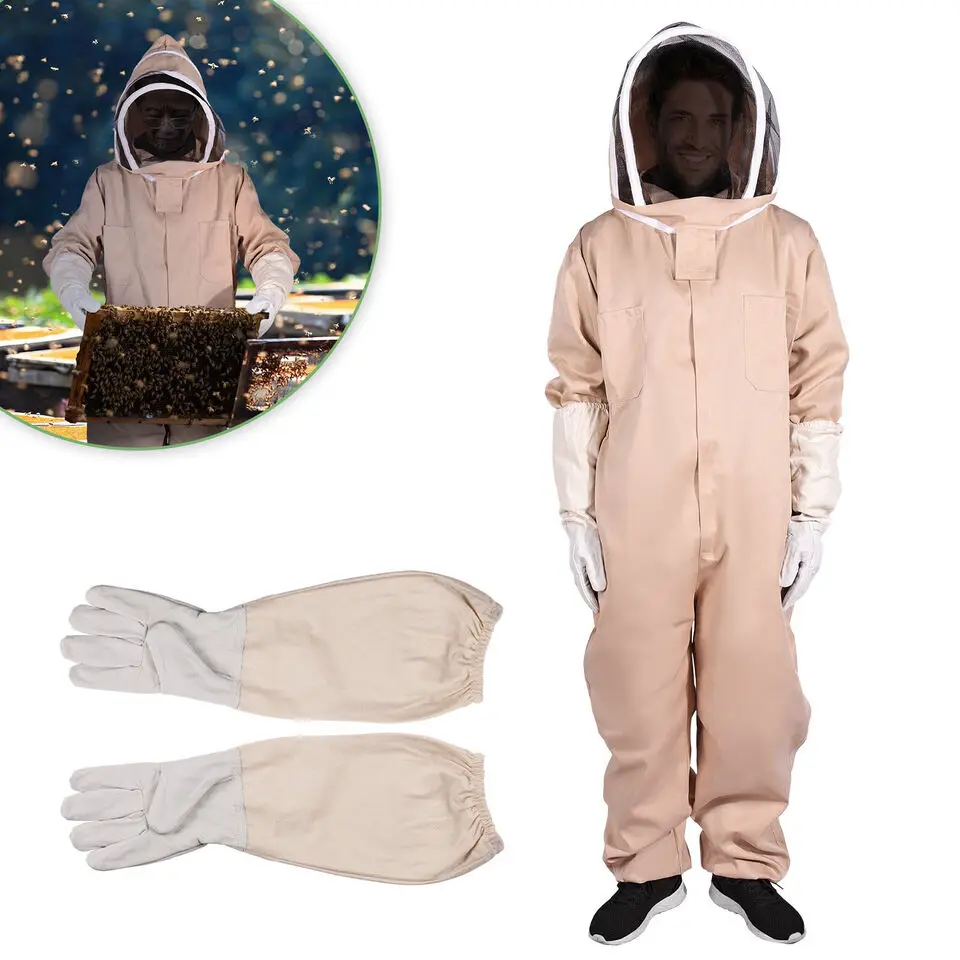 Beekeeping Equipment XL Protective Ventilated Anti-Bee Suit Beekeeper Costume