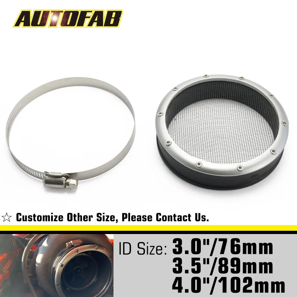 AUTOFAB Universal Turbo Filter Turbo Guard Screen Air Filter T3 T4  - 3