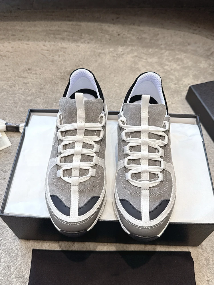 

Повседневные кроссовки Spenneooy на весну и лето, женские модные кроссовки на платформе с круглым носком и шнуровкой, уличные нескользящие кроссовки с цветовыми блоками