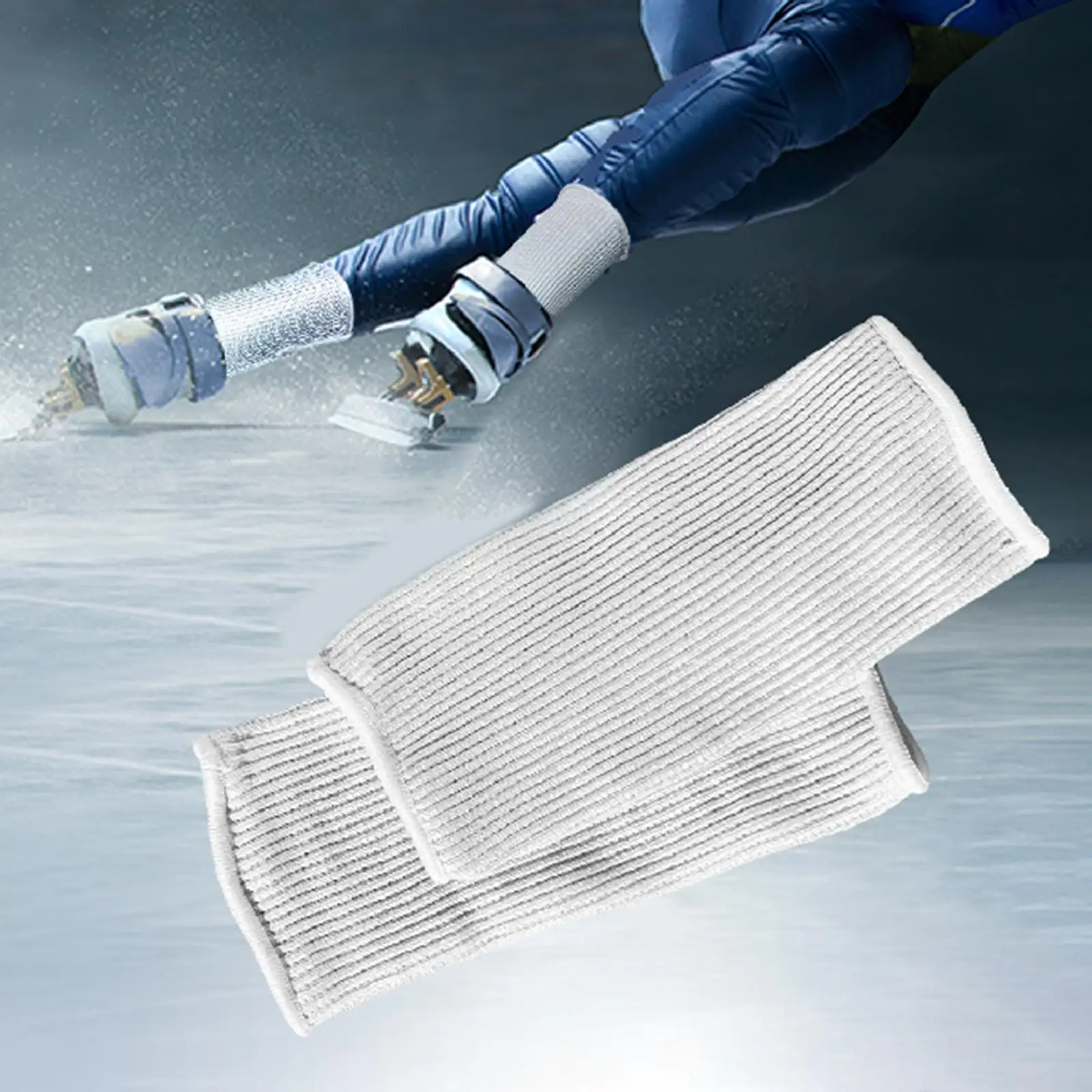 Short Track Speed Skating Ankle Sleeves Cut Resistant Cover for Inline Skate Shoe Toe Skates Sports Gear Adults