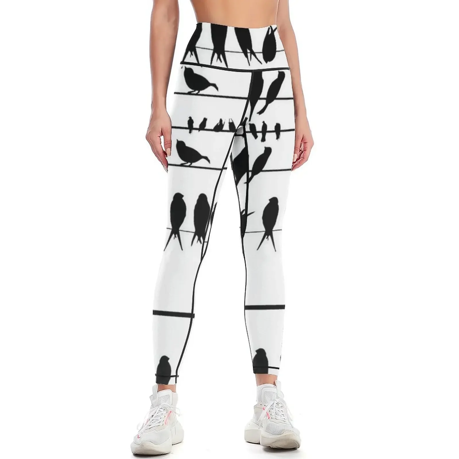 

THE BIRDS! Leggings Sports pants woman joggers for Legging sexy woman Sweatpants Womens Leggings