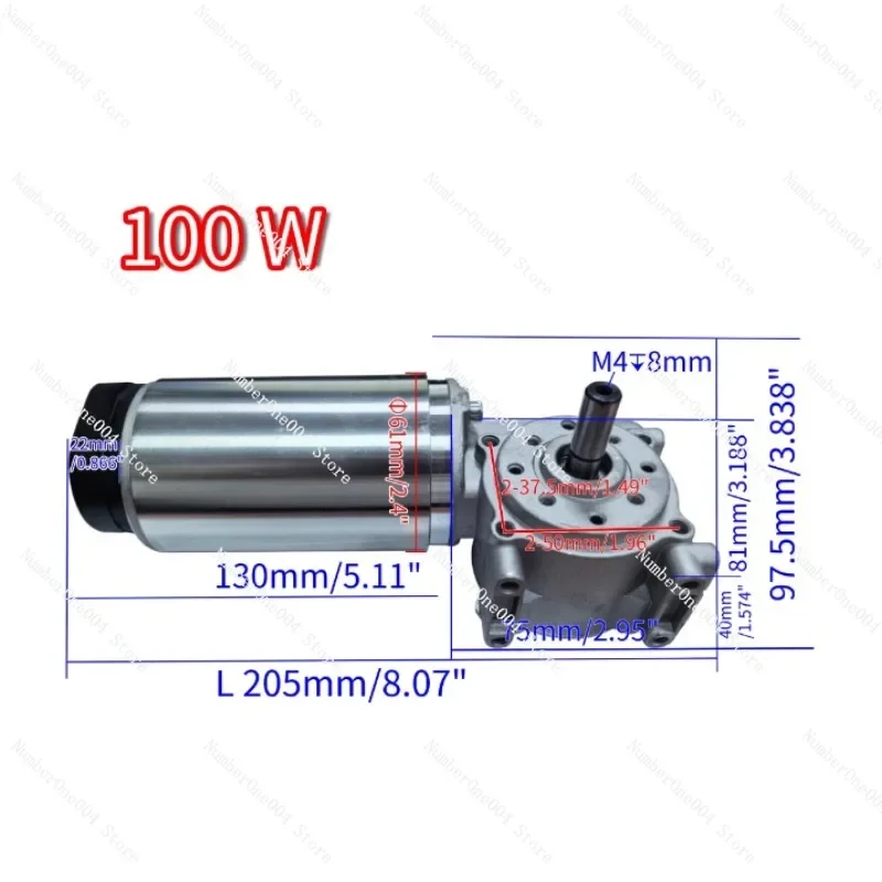 

DC24 60W Single Signal 100W Dual Signal Worm Gear Reduction Hall Encoder Motor Suitable for Hotel Automatic Doors