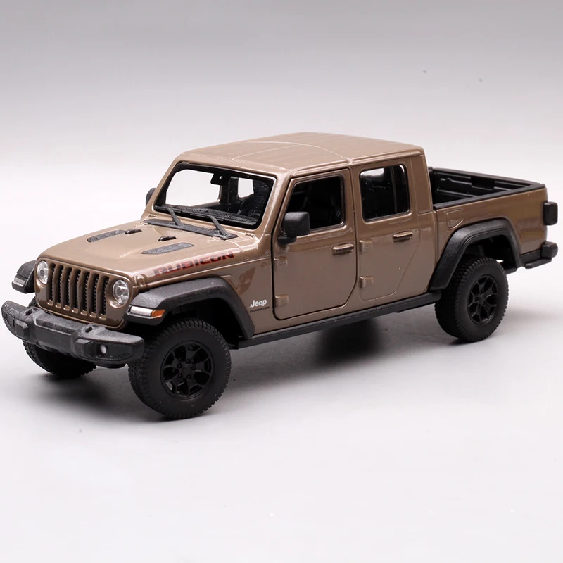 WELLY 1:27 Jeep Wrangler Rubicon Gladiator Alloy Pickup Car Model Diecasts Metal Off-Road Vehicles Car Model Childrens Toys Gift